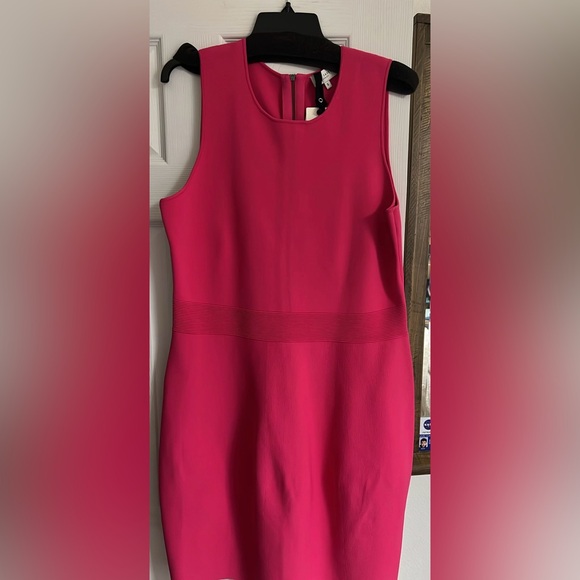 NWT Ted Baker Dress. Bright pink. Size 5 - Picture 4 of 5